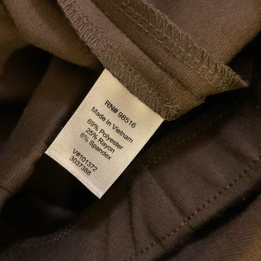 Coldwater Creek classic fit knit pants - Picture 4 of 4